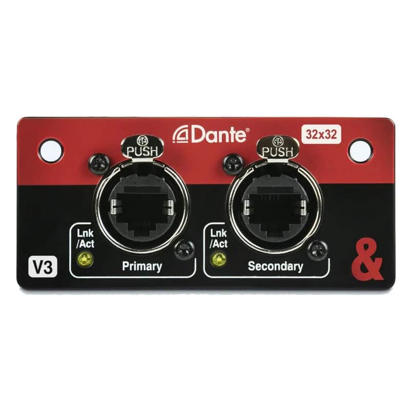 Allen & Heath SQ Dante 32 x 32 Dante Card for SQ Mixers and AHM Processors image 1