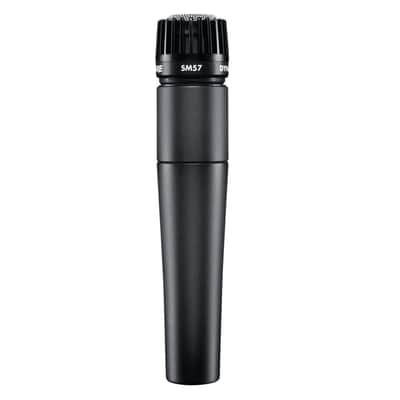 Shure SM57 Cardioid Dynamic Instrument Microphone with Clip SM-57 Mic XLR image 5