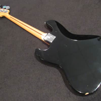 2004 MIM Fender Standard Fretless Jazz Bass Black image 11
