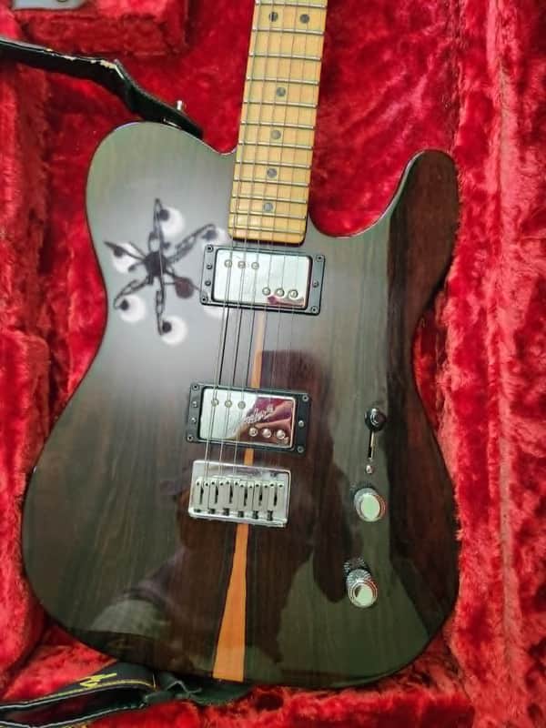 Fender American Select Telecaster HH with Birdseye Maple Fretboard 2010s - Blackwood image 1