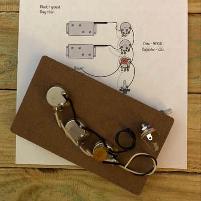 Fender Telecaster Bass Modern Player Wiring Harness CTS RMC image 2