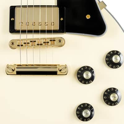 Gibson Les Paul Custom 70s Buttercream - Single Cut Electric Guitar image 9