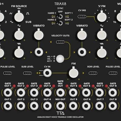 Tiptop Audio Triax8 Polyphonic Analog Oscillator Eurorack Module image 2