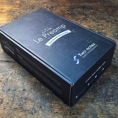 Two Notes Le Crunch Dual Channel Tube Preamp 2010s - Gold image 2