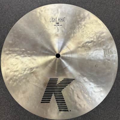 Zildjian 14" K Series Light Hi-Hat Cymbals (Pair) 2007 - Present - Traditional image 1