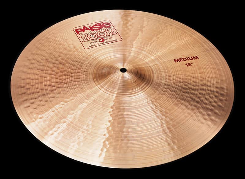 Paiste 18" 2002 Medium Crash Cymbal image 1