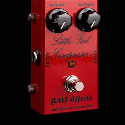 BMF Effects Little Red Compressor Guitar Pedal image 2