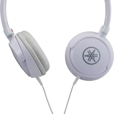 Yamaha HPH-50 Compact Closed-Back Headphones, White image 2