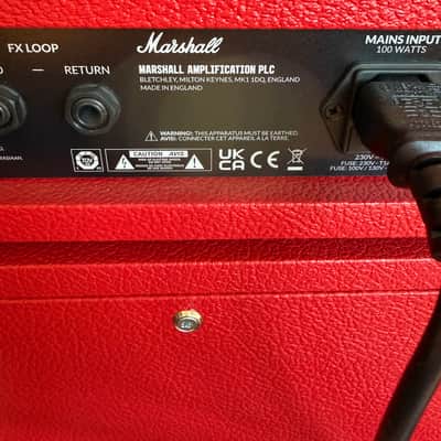 Marshall SV20H + SV212 - Red LTD image 5