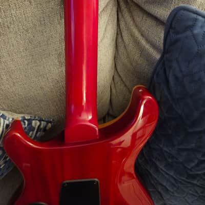 PRS SE Custom 24 Charcoal Cherry Burst With Locking Tuners image 12