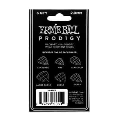 Ernie Ball 9343 Prodigy Multpack Picks - Set of Picks image 3