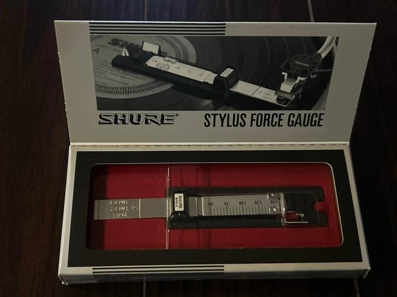 Shure SFG-2 Precision Stylus Force Gauge Tracking Scale w/ Original Box image 1