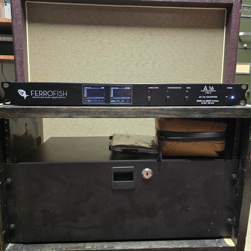 Ferrofish A16 Mkii madi & adat - Black image 1