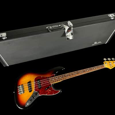 2007 Fender Jazz 4-String Bass American AVRI '62 Reissue ~ 3-Tone Sunburst image 11