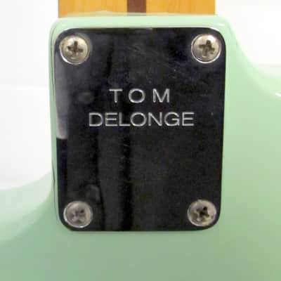 Used Fender Limited Edition Tom DeLonge Signature Stratocaster Surf Green See Photos and Description VGC image 4