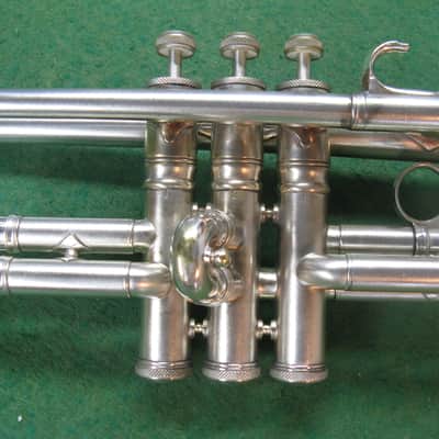 Bandmaster Artist Peashooter Trumpet 1933 - Buescher Art Stencil - No Case or MP image 5