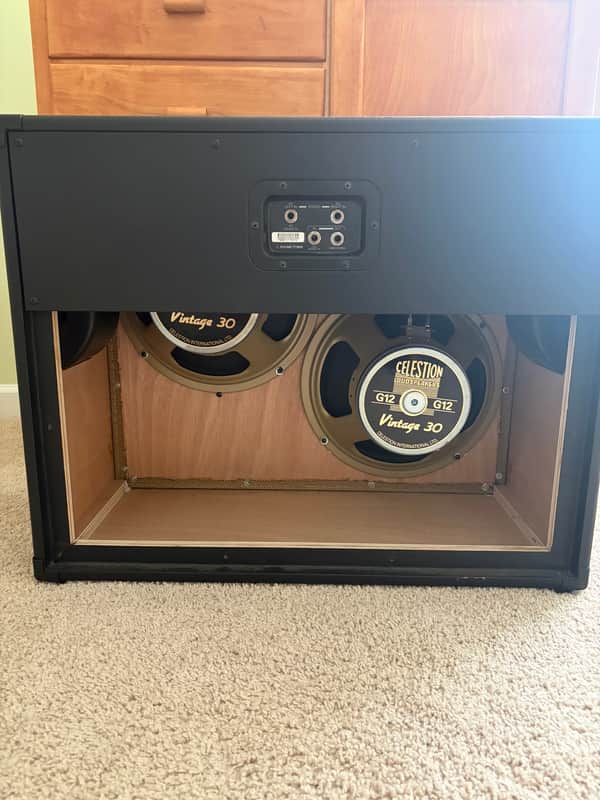 Celestion Vintage 30 Pair, 2x12 Cab 2020s Black Tolex image 1