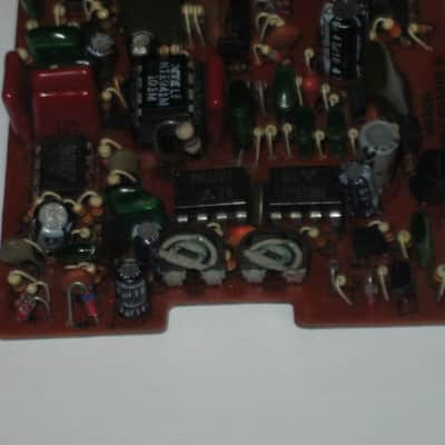 FOR PARTS/FOR REPAIR Ibanez Maxon CS9 from 1982 CIRCUIT BOARD with Mounted Parts, Width Potentiometer +Wires, 2 Other Wires, Power Jack (NO: Switch, OUT Jacks, IN Jack, LED, Other Wires, Battery Clip, External Parts) what's pictured is what's for sale image 17