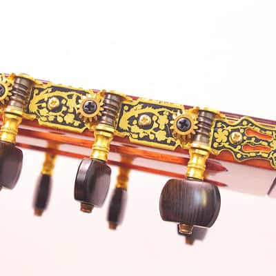 Pedro Fernández Luque 2020 Blanca Flamenco Guitar – A Brilliant, Lively and Inspiring Flamenca Blanca - Check Video! image 9