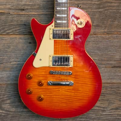 Epiphone Les Paul Standard (EMG Pickups) 81-85 Cherry | Reverb
