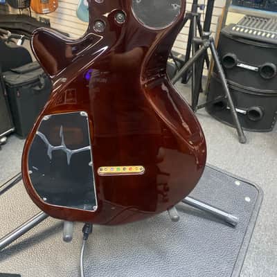 Godin & Roland Godin LGX + Roland VG 88 Roland VG 88 guitar system and a Godin LGX guitar including hard showcase. All works perfectly all in great condition. - Cognac burst image 8