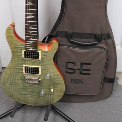 PRS SE Custom 24 Trampas Green 2017 w/ Gig Bag image 1