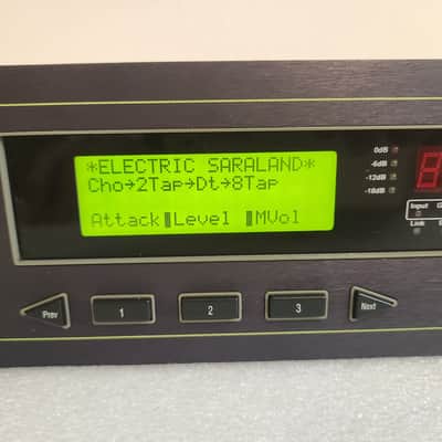 Digitech GSP2101 Guitar Studio Tube Preamp Multi-Effects Processor rackĀ gsp 2101 1990s - Black image 2