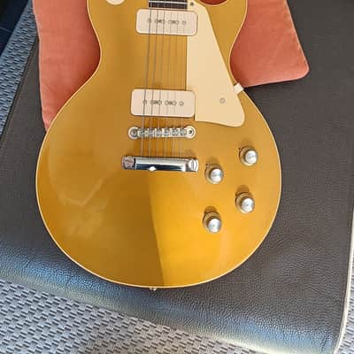 gibson les paul standard custom shop gold top p90 reissue 68 image 9