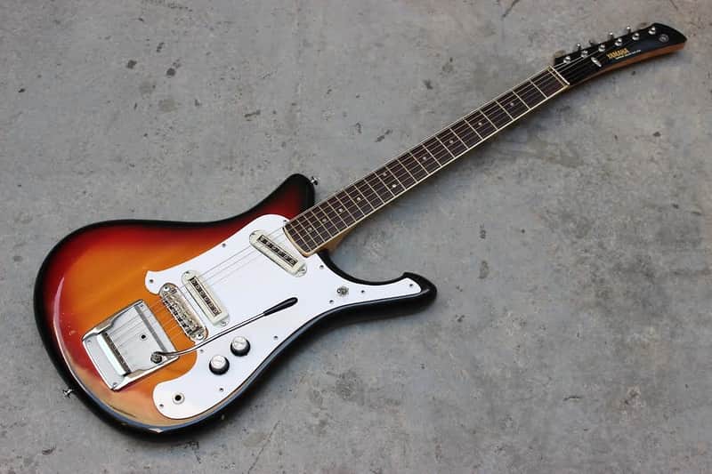Very Rare 1968 Yamaha SG2A SG-2A Flying Samurai Electric Guitar