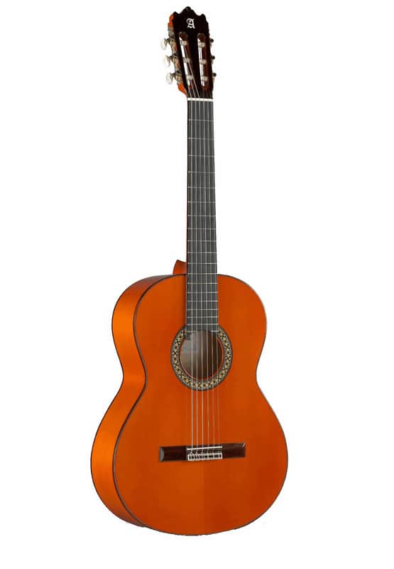 Alhambra Flamenco Gtr S-Spr-T Natural Syc-B/S image 1
