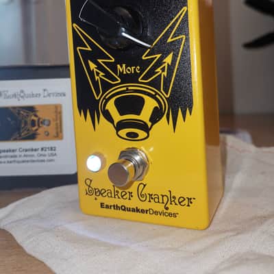 EarthQuaker Devices Speaker Cranker Overdrive V2 2017 - 2021 - Yellow / Black Print image 4