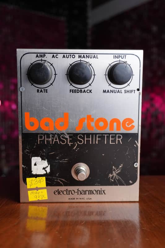 Electro-Harmonix Bad Stone Analog Phase Shifter 1970s | Reverb