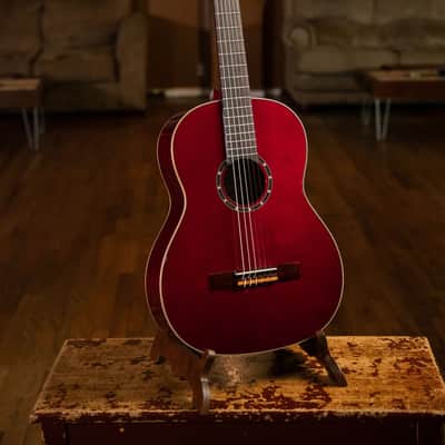 Ortega R131SN-WR Family Series Pro Solid Cedar Top Mahogany Neck Nylon 6-String Classical Acoustic Guitar w/Gig Bag image 13