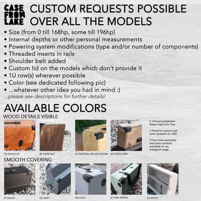 12U Eurorack Case Powered, 126 hp (or 84 or 104 hp) patched resealable, modular synthesizer synth image 3