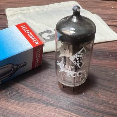Telefunken  12at7 tube NOS - ecc81 Made un Germany Brand new !  12at7 image 1