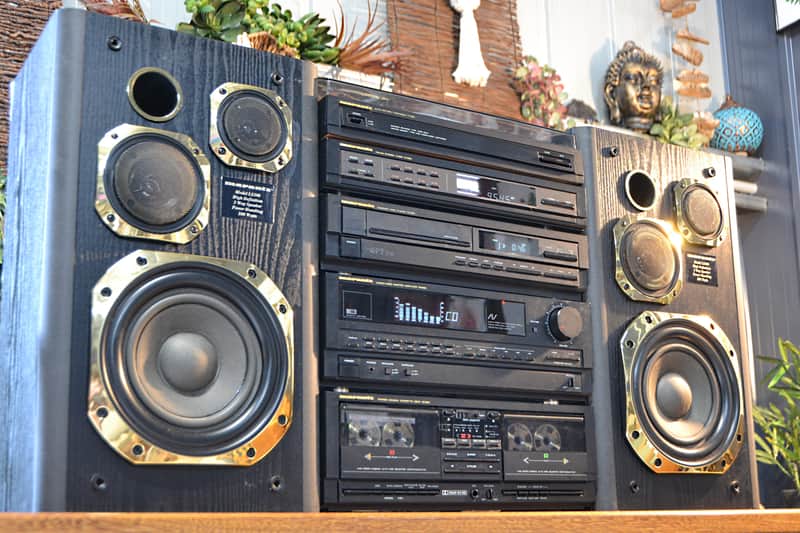 Vintage Marantz MX-583 Hi-Fi Component Stereo System 1989 - Turntable / Tuner / Cassette Deck / CD Player / Added Bluetooth image 1