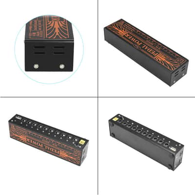 Rowin PW-1 Power Supply 10 DC Output for 9V/12V/18V Effect Pedal,price include the import duty for US buyer image 5