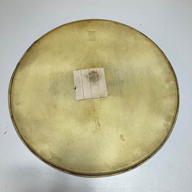 WFL 20” calf skin bass drum batter head 1950’s - Calf skin image 1