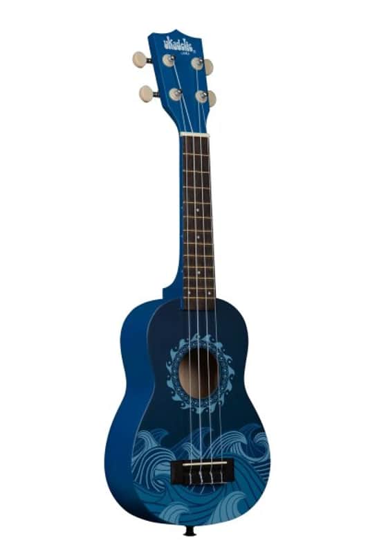 Kala Deep Blue Ukadelic Soprano Ukulele Bild 1