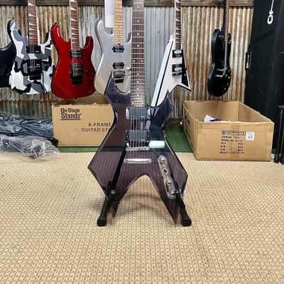 B.C. Rich Warlock Acrylic 1999 - Transparent Black image 7