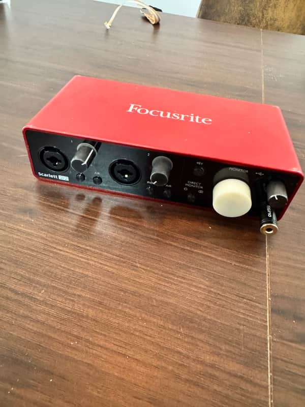Focusrite Scarlett 2i2 3rd Gen USB Audio Interface 2019 - Present - Red / Black