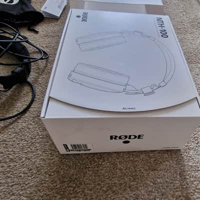 RODE NTH-100 Professional Over Ear Headphones 2022 - Present - Black image 3