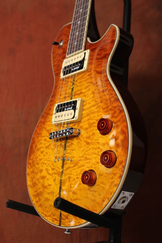 Michael Kelly MSSD-PISCOR Mod Shop Patriot Instinct with Seymour Duncan Pickups Scorched image 1