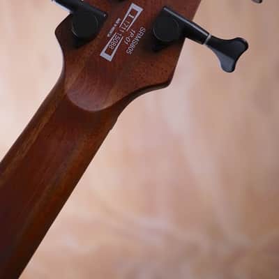 Ibanez SRMS805 5-String Electric Bass Guitar in Brown Topaz Burst, 2017 Model image 6