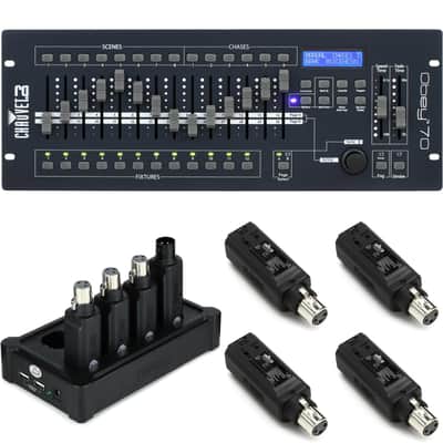 Chauvet DJ Obey 70 384-Ch DMX Lighting Controller with 7 Fixture Wireless System image 1