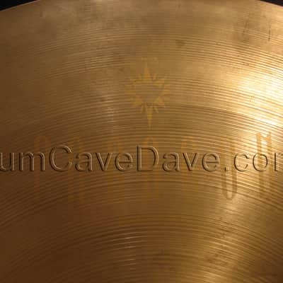 22" SABIAN PARAGON RIDE CYMBAL, NEIL PEART,  3861 grams, DEMO VIDEO! image 3