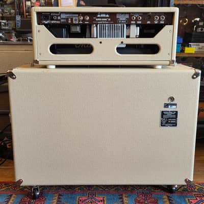 Fender Super-Sonic 22 2-Channel 22-Watt Guitar Amp Head Blonde w/ Matching Fender 2x12" Super-Sonic Cab, Footswitch & Dust Covers image 14