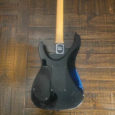 Jackson Professional Dinky Reverse MIJ Schaller Floyd Rose and EMG Pickups 90’s Black Japanese Vintage Super Strat Guitar ESP MII and Jackson Soloist Killer. image 16