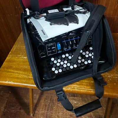 Roland FR-1xb Button-type V-Accordion Black w/ gig bag image 12