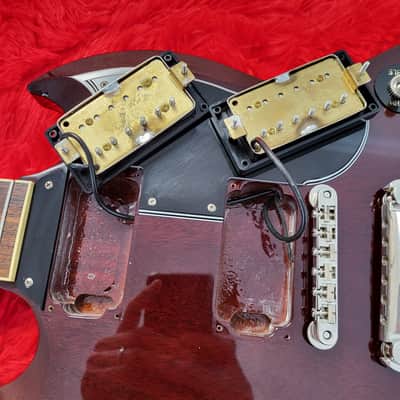 2011 Bacchus BSG-STD SG Standard - Classic Series - Brown Lacquer Finish - All Original - Made In Japan MIJ image 21
